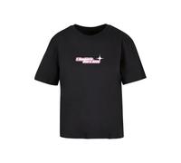 Miss Tee Damen T-Shirt Couldn't Care Less Tee MST177 Black-L