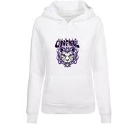 Miss Tee Kapuzenpullover Always On Fire Damen Weiß XS