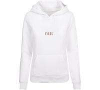 Miss Tee Damen Angel Hoody White, M