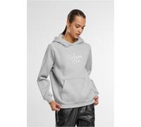 Miss Tee Angels Club Fluffy Kapuzenpullover L Light Asphalt