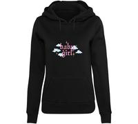 Miss Tee Damen Baby Girl Hoody M Black