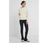 Miss Tee Damen Back Around Ladies Fluffy Hoody MST218 Whitesand-5XL