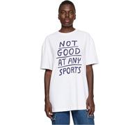 Miss Tee Not Good at Any Sports Tee L White
