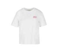 Miss Tee Damen Cute But Psycho Tee S White