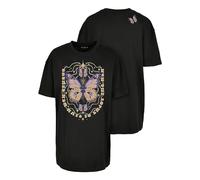 Miss Tee Damen Enjoy The New Oversize Boyfriend Tee Black, S