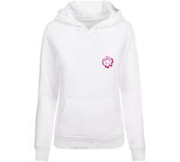 Miss Tee Damen Everything's Nice Hoody XS White