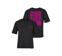 Miss Tee Damen-Tee Everything's Nice Schwarz Größe S