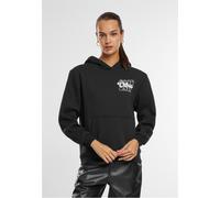 Miss Tee Good Vibes Puff Print Fluffy Kapuzenpullover 3XL Black