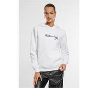 Miss Tee Heartbreaker Girl Fluffy Kapuzenpullover 4XL White
