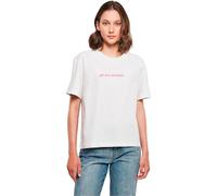 Miss Tee Damen Hot Girl Dinner Tee L White