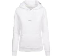 Miss Tee Damen I Don't Give A Hoody White, S