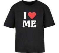 Miss Tee Damen I Love Me Classic Tee MST154 Black-L