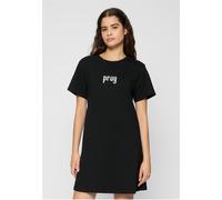 Shirtkleid MISS TEE "Miss Tee Praying Hands Ladies Tee Dress", Damen, Gr. S, US-Größen, schwarz, 100% Baumwolle, loose fit, Rundhals, Kleider Shirtkleid (88936956-S) schwarz
