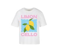 Miss Tee Damen-Tee Limon Cello Weiß Größe S