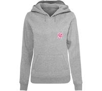 Miss Tee Damen Self Love Club Hoody Heather Grey, S