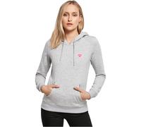 Miss Tee Damen Self Love Club Hoody Heather Grey, S