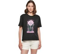 Miss Tee Damen Shine Bright Tee Black, XXL