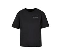 Miss Tee Damen Sweet Blossom and Beauty Tee Black, L