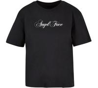 Miss Tee Damen T-Shirt Angel Face Tee MST187 Black-XL