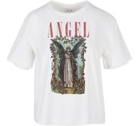 Miss Tee Damen T-Shirt Angel Tee White-XL