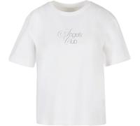 Miss Tee Angels Club Kurzarm-t-shirt 5XL White