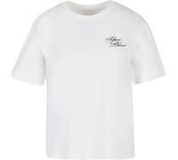 Miss Tee Damen T-Shirt Give A Damn Tee MST180 White-S