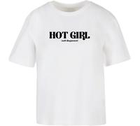 Miss Tee Damen T-Shirt Hot Girl Diagnosis Tee MST191 White-XL