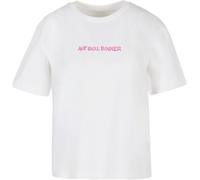 Miss Tee Damen T-Shirt Hot Girl Dinner Tee MST106 White-M