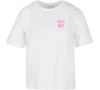 Miss Tee Damen T-Shirt Party On MST360 White-XS