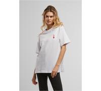 Miss Tee Damen T-Shirt Queen Card Emb MST281 White-S