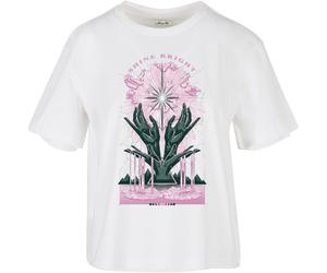Miss Tee Damen T-Shirt Shine Bright Tee White-XS