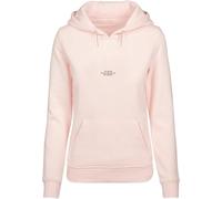 Miss Tee Damen Kapuzenpullover Too Frozen Pink Größe S