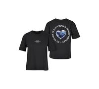 Miss Tee Damen T-Shirt Too Frozen Tee MST028 Black-3XL