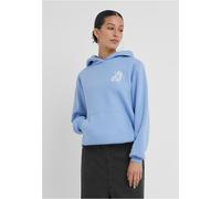 Miss Tee Wildest Dreams Fluffy Kapuzenpullover 2XL Powder Blue