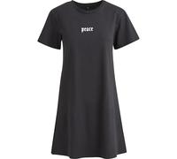 Miss Tee Girls Peace Hand Ladies Tee Dress 5XL Black
