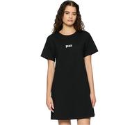 Miss Tee Girls Peace Hand Ladies Tee Dress XL Black