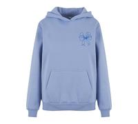 Miss Tee Damenhoodie Good Vibes Bow MST253 Fluffy Powderblue L