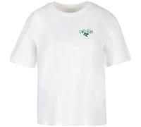 Miss Tee Damen T-Shirt Grow Your Dreams and Plants MST303 Weiß Größe XS