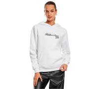 Miss Tee Damen Heartbreaker Girl Ladies Fluffy Hoody MST212 White-2XL