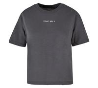Miss Tee I Don´t Give A Kurzarm-t-shirt