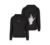 Miss Tee I Dont Give A Hoody Black, M