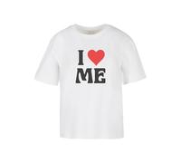 Miss Tee T-Shirt I Love Me Classic Tee Weiß XS