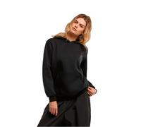 Kapuzensweatshirt MISS TEE "Miss Tee K Heart EMB Fluffy Hoody", Damen, Gr. M, schwarz, 100% Baumwolle, bedruckt, Sweatshirts (60442115-M) schwarz