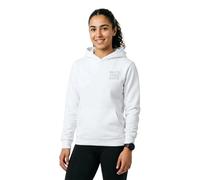 Miss Tee Kapuzenpullover Never Look Back – Fluffy Damen Weiß Größe L