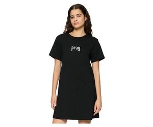 Miss Tee Praying Hands Kurzes Kurzarmkleid