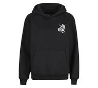 Miss Tee Wildest Dreams Ladies Fluffy Hoody Black, 5XL