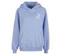 Miss Tee Kapuzenpullover Wildest Dreams Fluffy Hoody – Damen, Powderblau, Gr. S