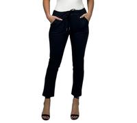 Mississhop 354 Jogginghose Damen Baumwolle | Sporthose Lang Slim Fit | Sweatpants Women Baggy High Waist | Laufhosen mit Seitentaschen | Freizeithose Frauen | Trainingshose Fitness Jogger Schwarz