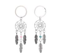 Missmisq 2 Stück Traumfänger Schlüsselanhänger Edelstahl Lebensbaum Schlüsselanhänger Bohemian Auto Anhänger Schlüsselbund Traumfänger Charm Anhänger Für Mädchen Und Frauen