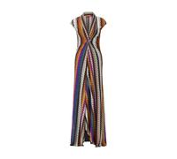 Missoni - Maxikleid im Zick-Zack-Design - Größe 42 - bunt